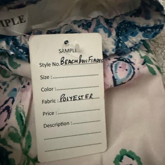 Floral Patterned Wide-Leg Pants - Picture 3 of 5